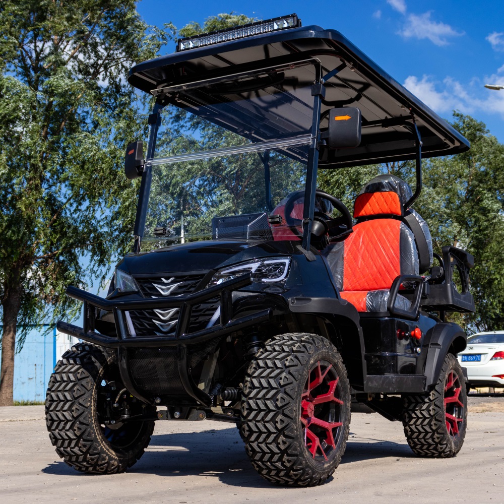 80-100km Driving Speed Electric Lifted Golf Cart off Road Buggy with 2 Seater Golf Cart Lithium Battery