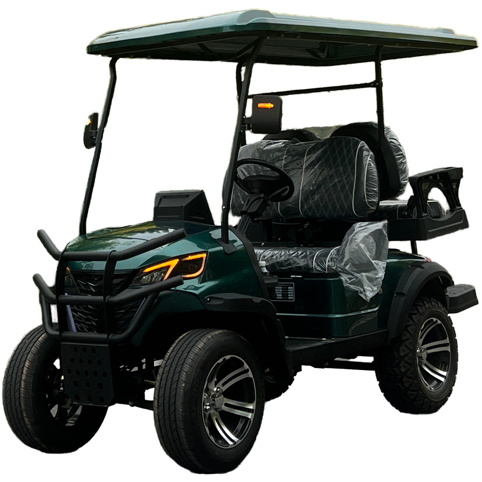 WELIFTRICH Cheap 72V Lithium Battery Fully Waterproof 4 Seater Folding Electric Golf Carts with 90km Range