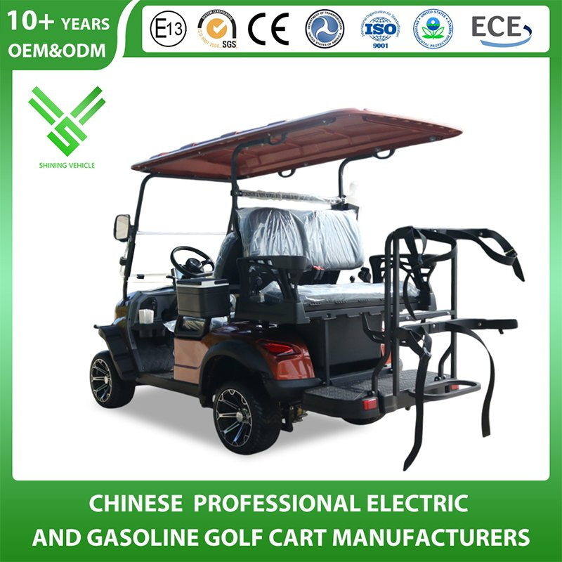 OEM Street Legal 4 Passenger Sightseeing Car Luxury Electric Tourist Golf Cart