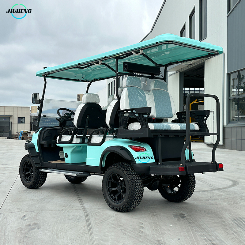 Luxury 72V Off-Road Electric Golf Cart Utility Club Car 4-6Seats New Condition EEC Certified Sightseeing Buggy Carro De Golf