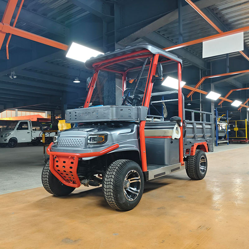 KEYU New Arrival Mini Four-Wheel Electric Golf Cart Off-Road with Partial Shading Multifunctional 48V Battery Voltage