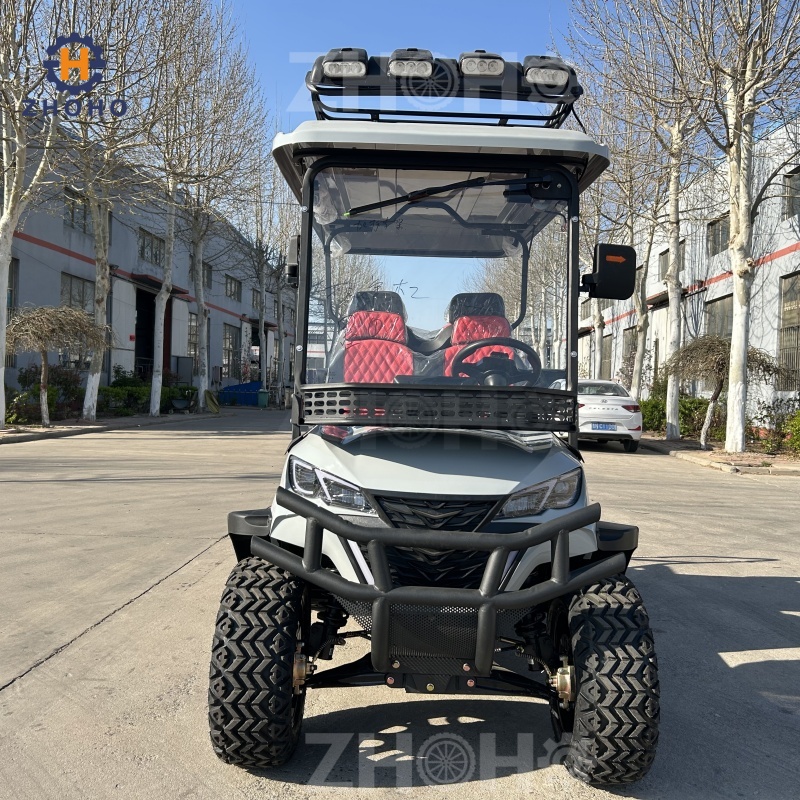 Genuine New Battery-powered 3-4 Seat Electric Golf Cart/pickup Truck/go-kart With A Speed Range Of 30-50 Km/h.