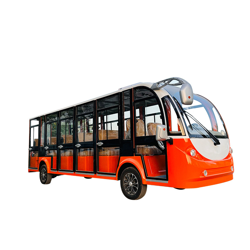 Battery Powered 8 Seat 14 Seater Passenger City Vehicle Tourist Electric Sightseeing Car