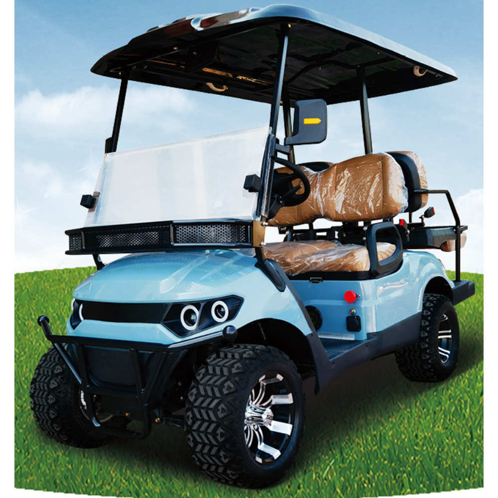 Top Quality 2+2 Passenger Electric Golf Cart Versatile for Resort Neighborhood Transportation CE Certified