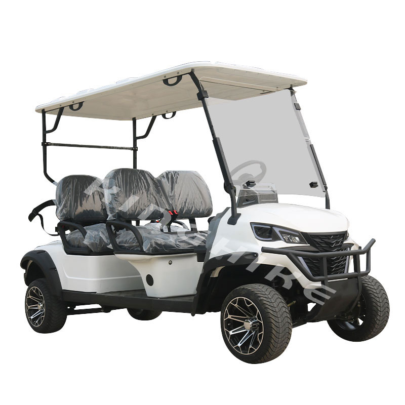 Electric 48V 4 Seater Golf Cart with Comfortable Seats for Golf Course