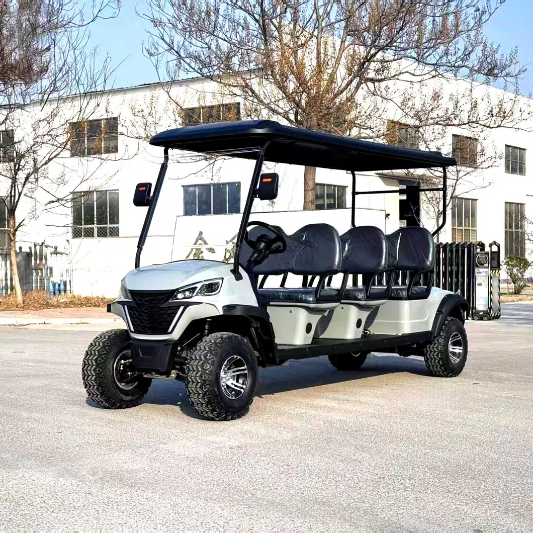 Grey Electric Golf Cart
