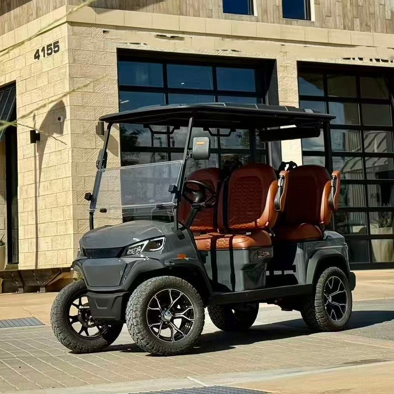 4 Passenger Electric Utility Golf Cart for Commercial Use and Fleet Operations