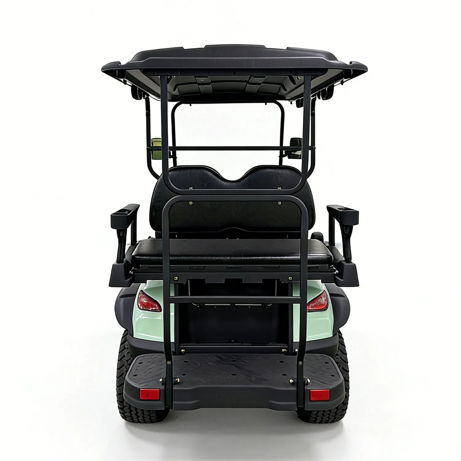 High-End 4 Seats Electric Lifted Golf Cart for Luxury Resorts and Courses