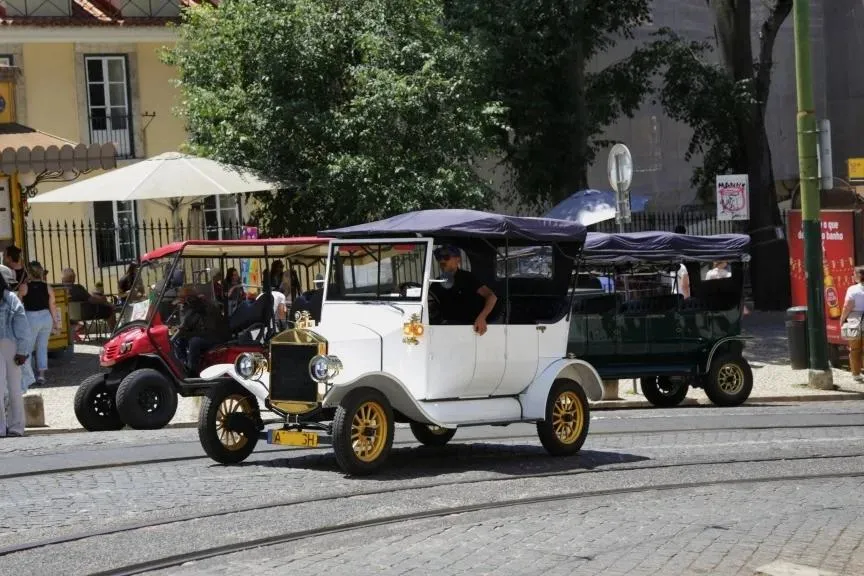 Classic Golf Cart Front View