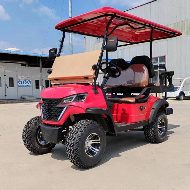 Custom Luxury Mini 4x4 Electric Golf Cart 4 Seater