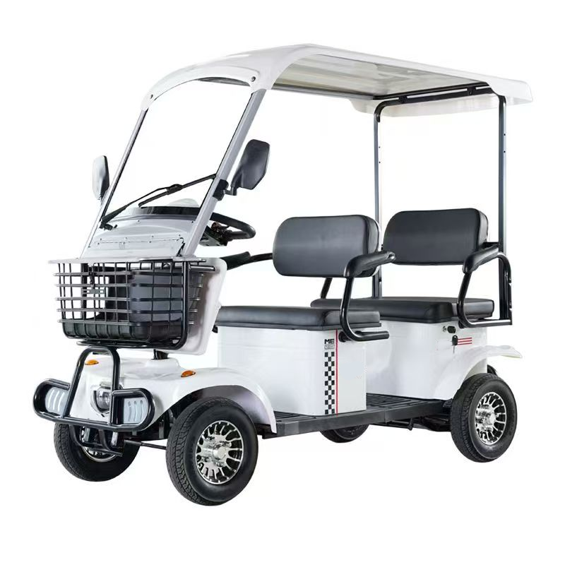 Multi-terrain Golf Cart, Adaptive Electric Shuttle Bus for Resort and Scenic Area Complex Road Passenger Shuttle