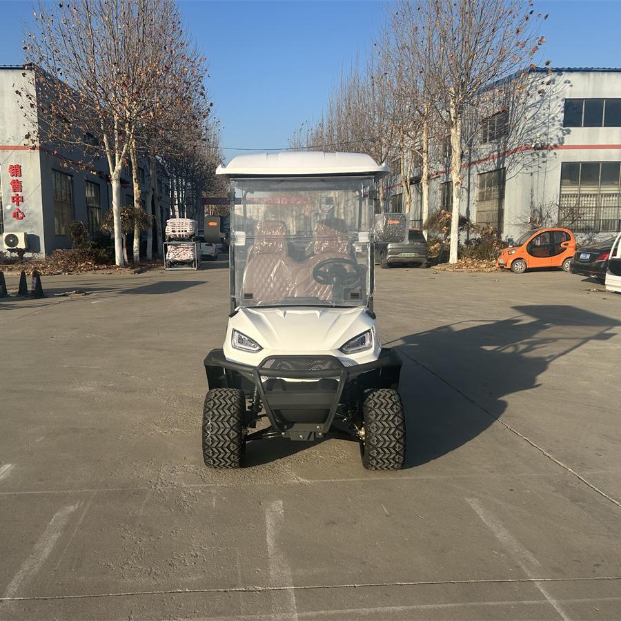 New Design Vehicle Off-road Comfortable Sightseeing Golf Cart Hunting Golf Cart 4 Seater Golf Cart Electric