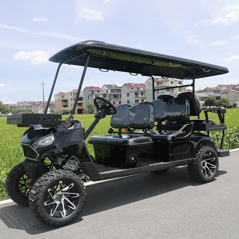 Wholesale Multi-functional 5KW 48V 6 Passenger 4 Wheel Drive Electric Golf Carts
