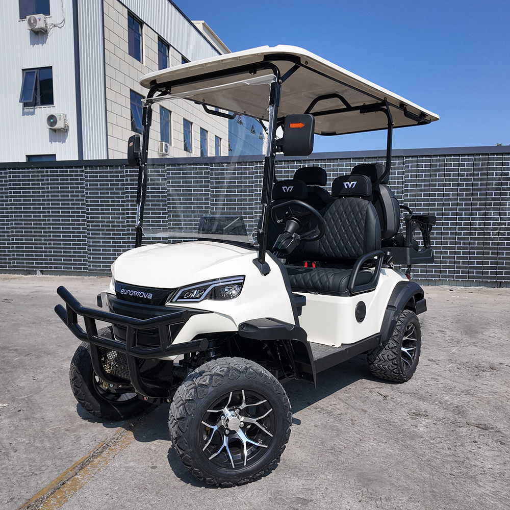 Foldable Electric 4 Seater Golf Cart Manufacturer Wholesale Road Legal Buggy CE Certified 70-90km Range