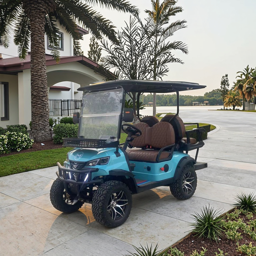 Professional Custom 2-8 Passenger Electric Golf Cart Fleet Rapid Charging System Complete Maintenance Package Durable