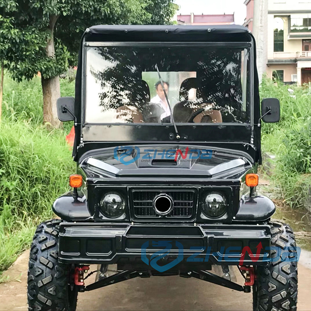 Multifunctional 4x4 Mini Jeep Car New Energy Vehicle Street Legal Gas /Electric Powered Golf Carts Buggy on Sale