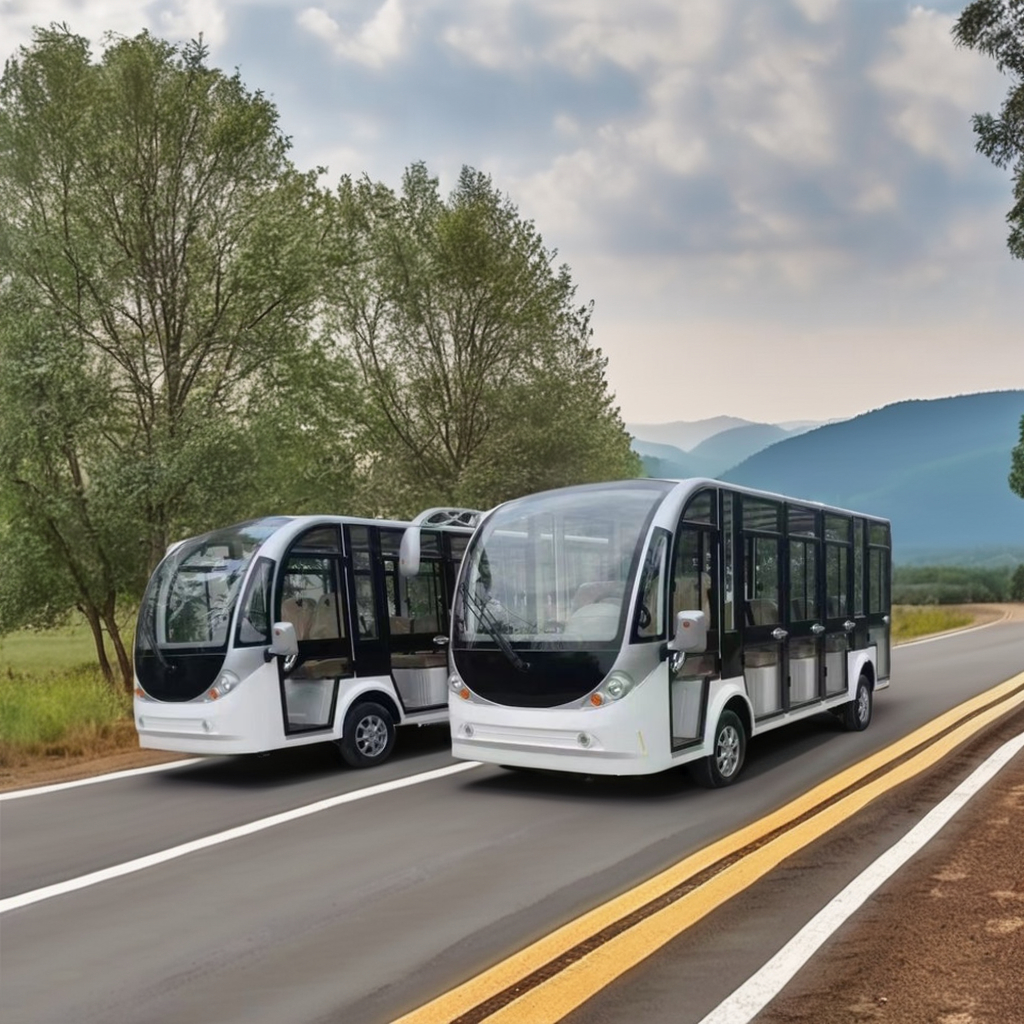 China's Hot Sale Cheapest 11 Seater Electric Classic Sightseeing Car For Tourists