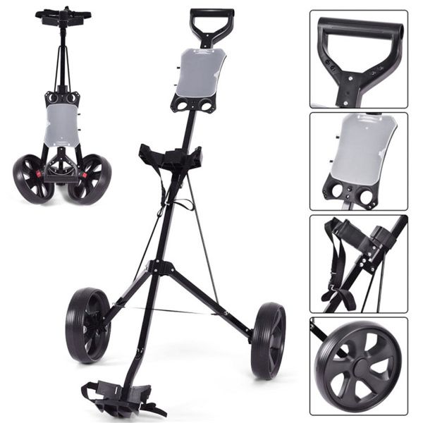 Golf Push Cart Front View