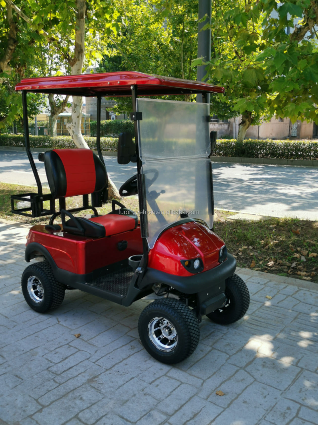 48V 2000W Personal Single Seat Open Space Durable Electric Golf Cart Buggy SS-Model