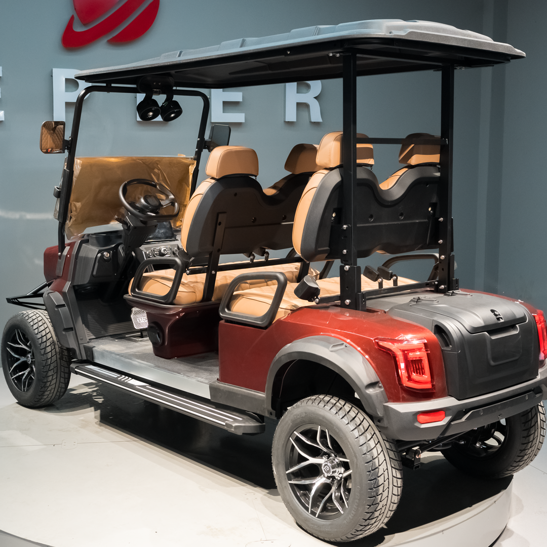 Kepler Smart APP Control Electric Golf Cart 4-Seater Comfortable Cushion Golf Club Cart