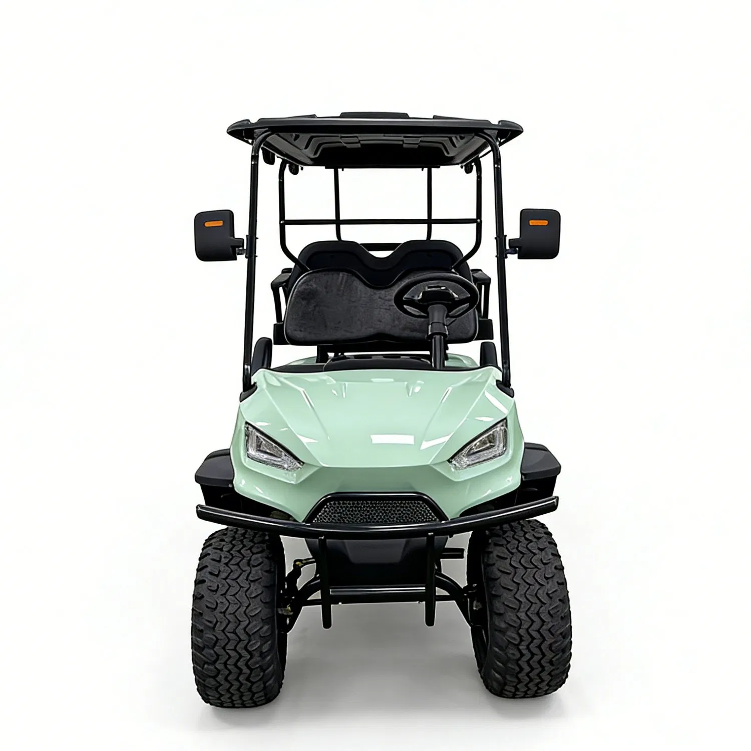 High-End 4 Seats Electric Lifted Golf Cart for Luxury Resorts and Courses