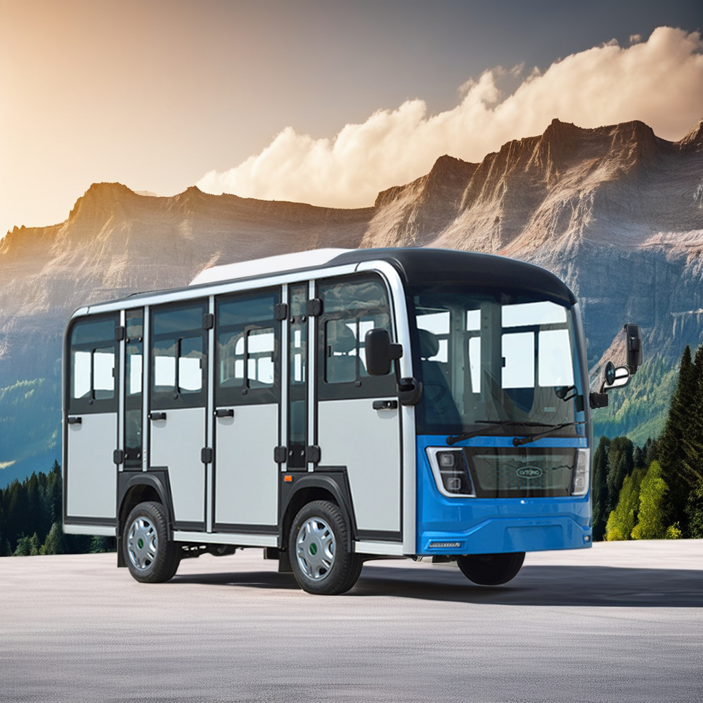 Battery Powered 8 Seat 14 Seater Passenger City Vehicle Tourist Electric Sightseeing Car
