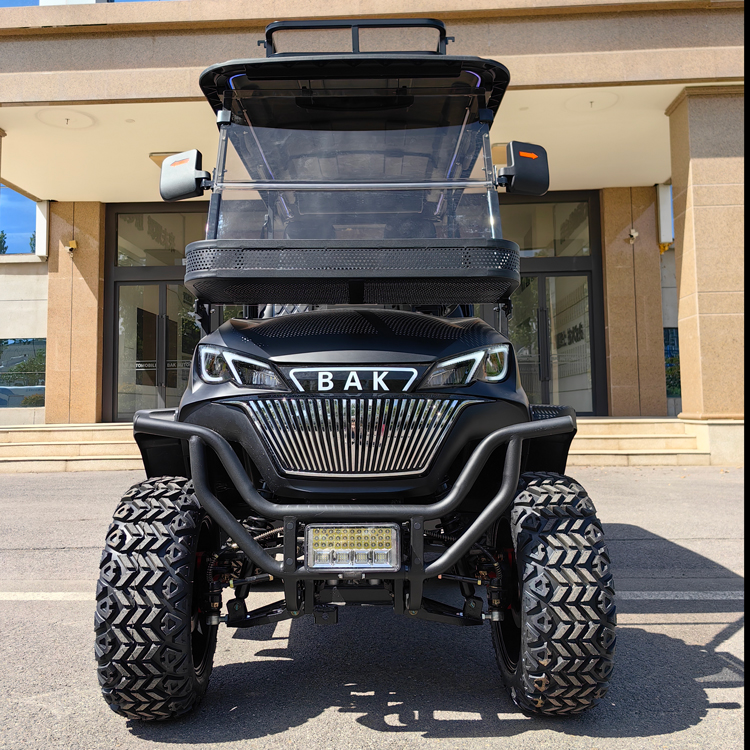 Factory Wholesale Road Legal 4-Seater Electric Sightseeing Golf Carts 5KW Lithium Battery for Hunting &amp; Golfing