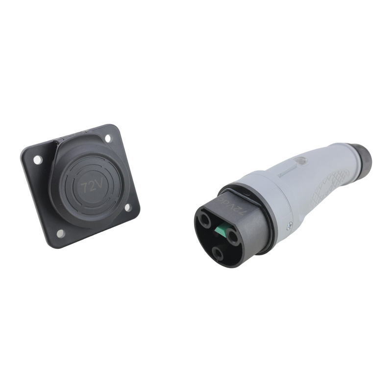 New 36V 48V 72V 220V Charger Cord Plug Socket Golf Cart Parts Accessories for Cart Shuttle Electric Vehicles Direct for GolfCars