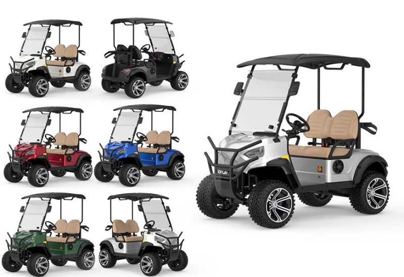 Heavy Duty Off Road Golf Cart for Resort, Hotel, Community Electric Golf Cart