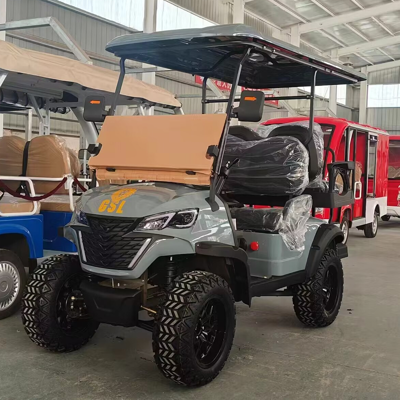 2025 Cheap Price Club Car Lifted 4 Passenger Electric Golf Cart With 4 Seats Hunting Golf Cart