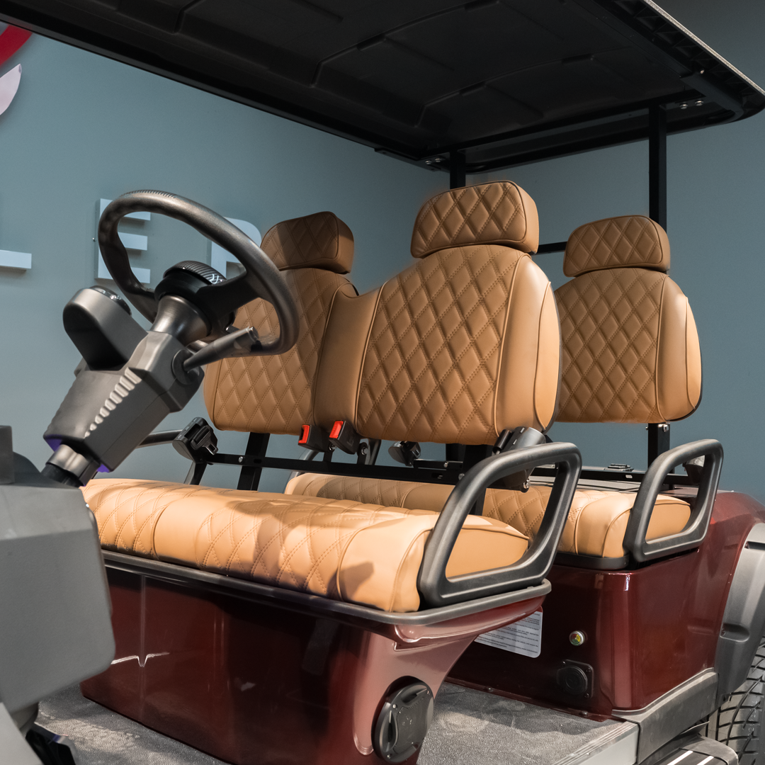 Kepler Smart APP Control Electric Golf Cart 4-Seater Comfortable Cushion Golf Club Cart