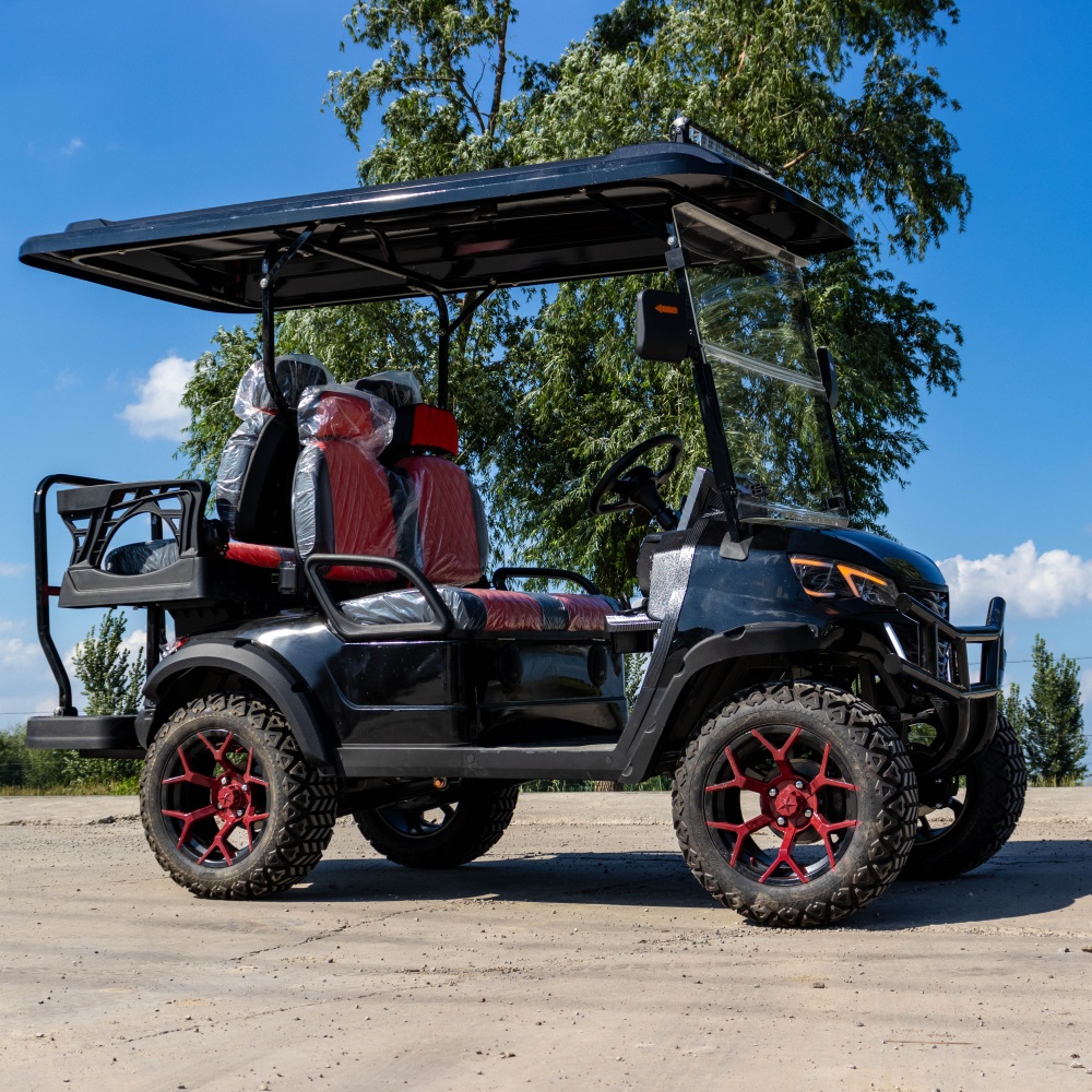 80-100km Driving Speed Electric Lifted Golf Cart off Road Buggy with 2 Seater Golf Cart Lithium Battery