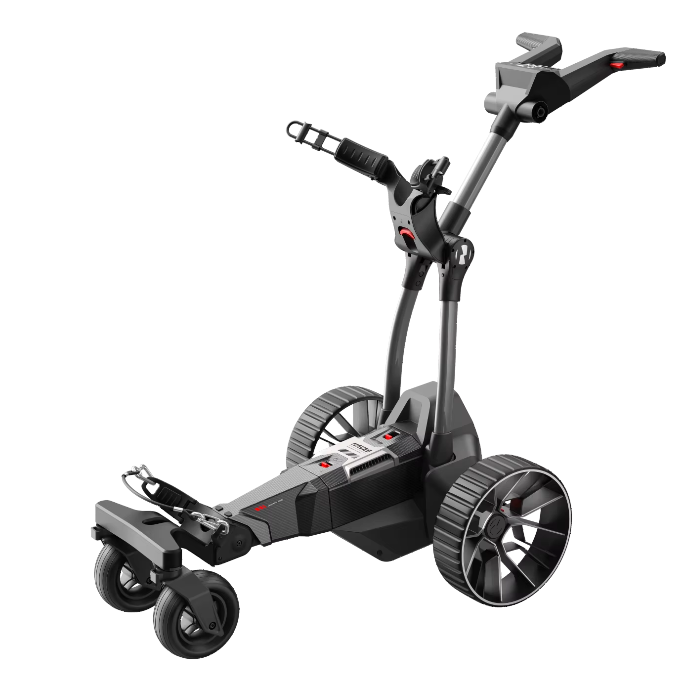 Auto Follow Me Electric Golf Trolley Auto Follow Radar Remote Control Automatic Electric Golf Cart Intelligent Caddy Foldable