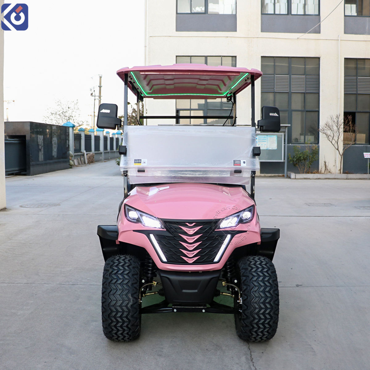 CAMP Off Road 4 Seater Electric Golf Cart for Sightseeing Use 72V Lithium Battery Club Car