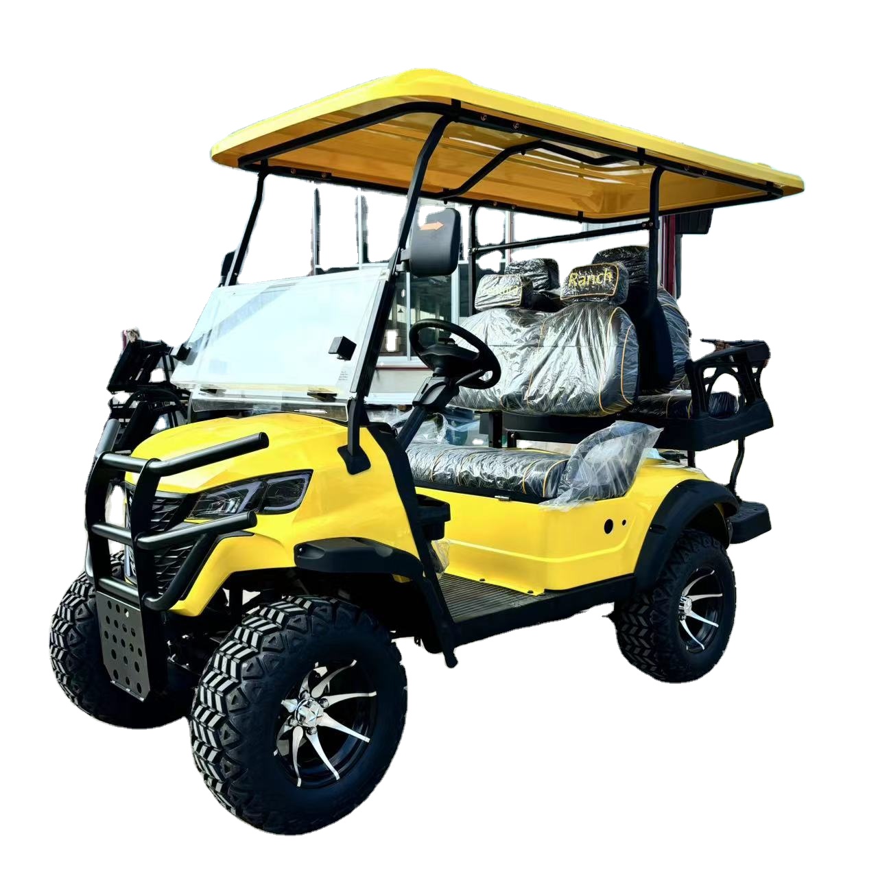 3-4 Seater Electric Golf Cart HKBG Cheap Prices Buggy Chinese Mini Street Legal CE Certified 3500w-7500w Motor Lead Acid/Lithium