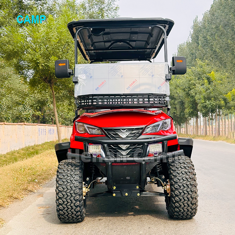 Henan Camp Standard Good Price Club Car Golf Cart Personal 2 4 6 8 Seater Street Legal Golf Cart for Sale