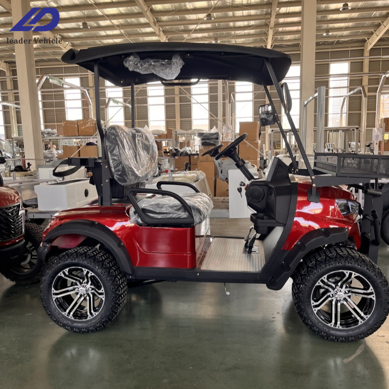 OEM Service Accepted Luxury 4 Seater Buggy Car Electric Golf Cart with Lithium Battery