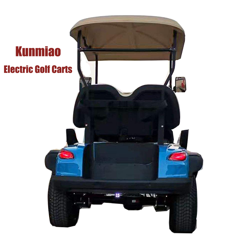 2 Seaters Sightseeing Range 70-80km Range Golf Course Model Lithium Electric Buggy Cart