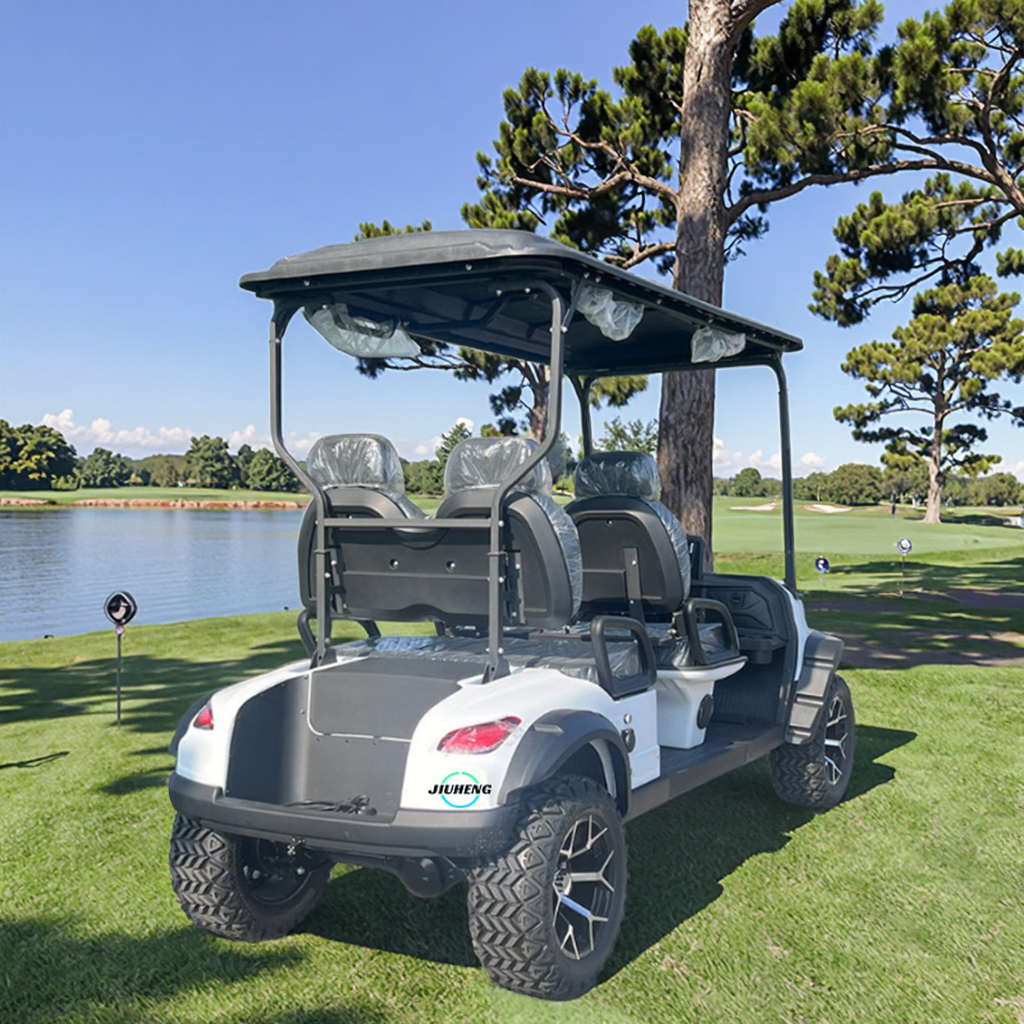 2026 Customized 72V Electric Golf Cart CE Certified Powerful Electric Vehicle for 4 Seaters for Farmer's Club Sightseeing