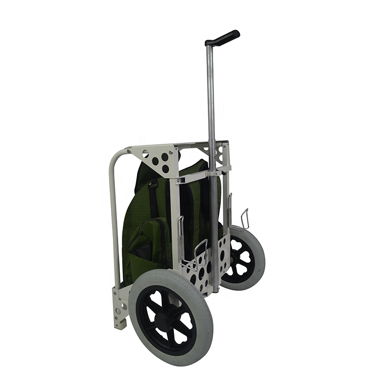 Factory Direct Hippo Sport HSC-003 Custom Design Aluminum Cart Sturdy Frame Disc Golf Cart Customizable Options Carrying Disc