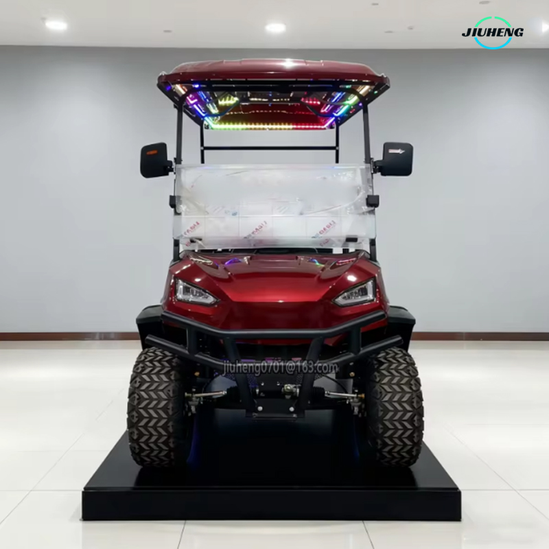 New Electric Club Car Smart Scooter Motor Golf Buggy DOT 72V 6 Seater Solar Panels Golf Carts Electric Mini Car Wholesale