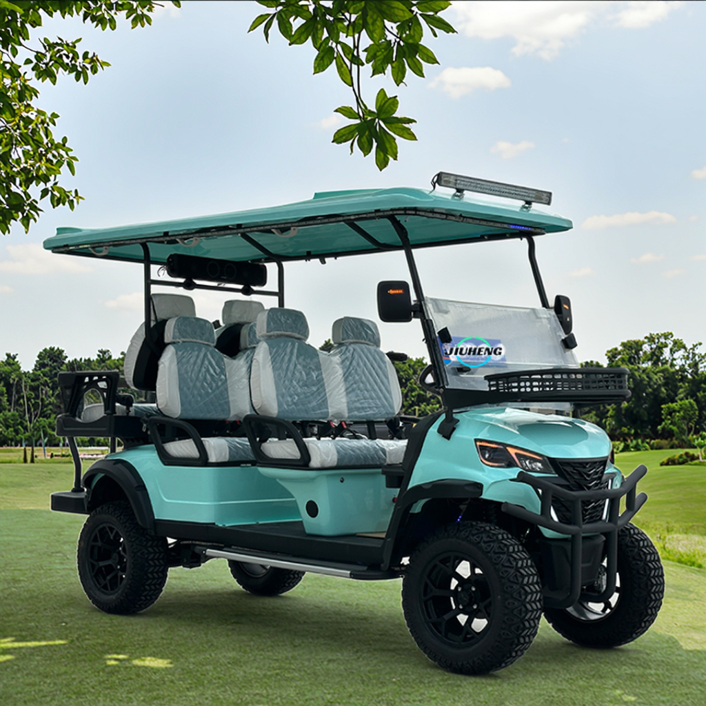 Luxury 72V Off-Road Electric Golf Cart Utility Club Car 4-6Seats New Condition EEC Certified Sightseeing Buggy Carro De Golf