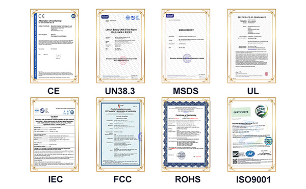 Certifications