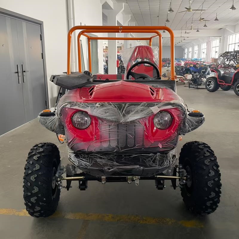 Available Cool Design 300CC Fuel-Powered Jeep 2WD/4WD Durable Off-Road Buggy Mini Cart For Farm And Mountain Trails