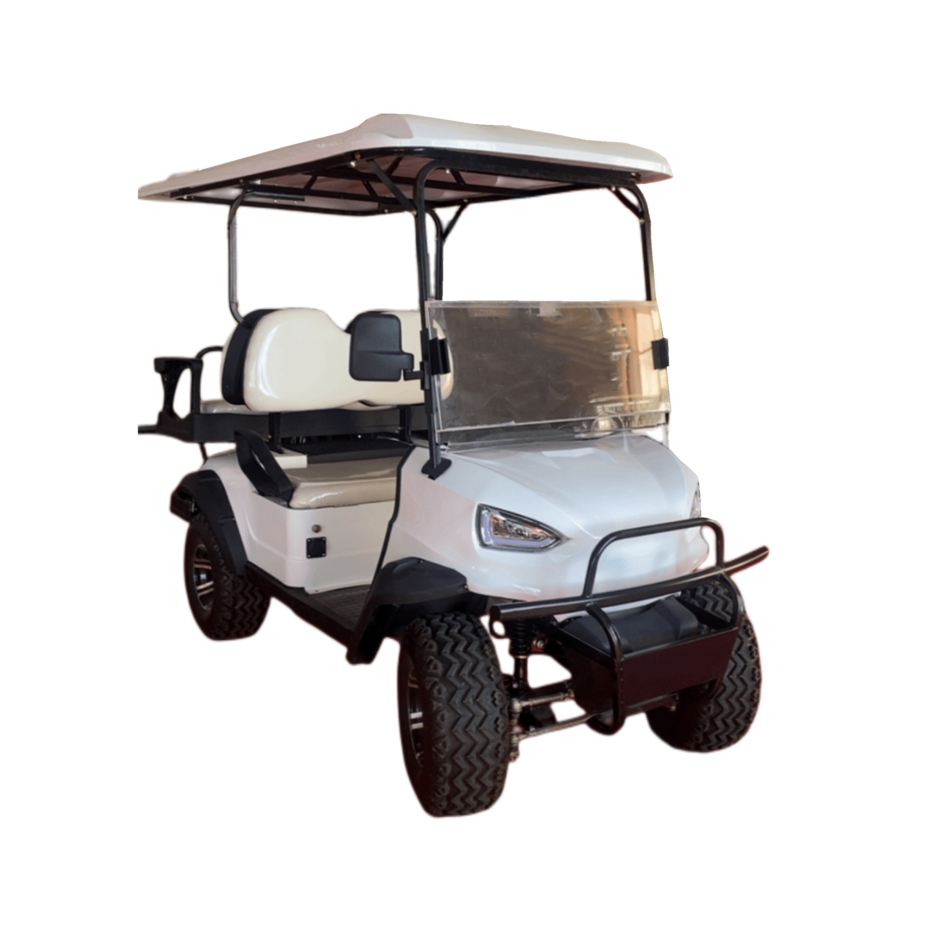Premium Quality Golf Cart with LED Lights, Comfortable Seating, Suitable for Personal &amp; Commercial Use
