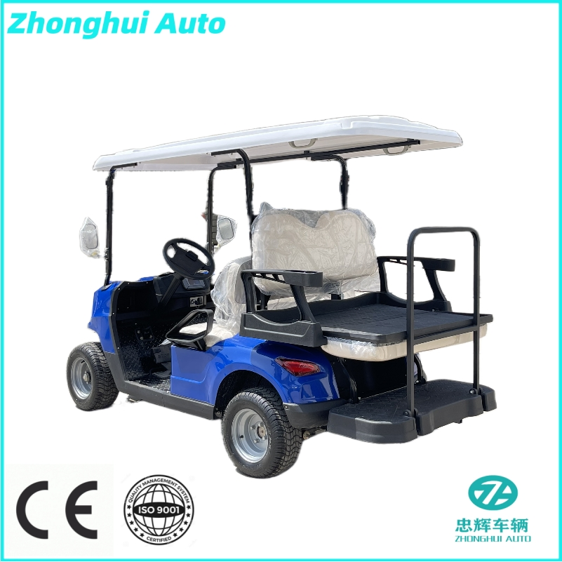 Camp Luxury off Road Electric Golf Carts Sightseeing Club Car 72V Lithium Battery Golf Buggy