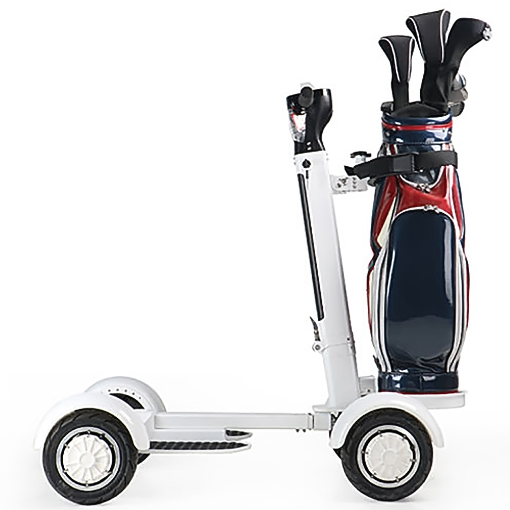 ESWING Golf Trolley Foldable Electric Golf Scooter 4 Wheels Mini Chinese Cheap Electric Golf Carts