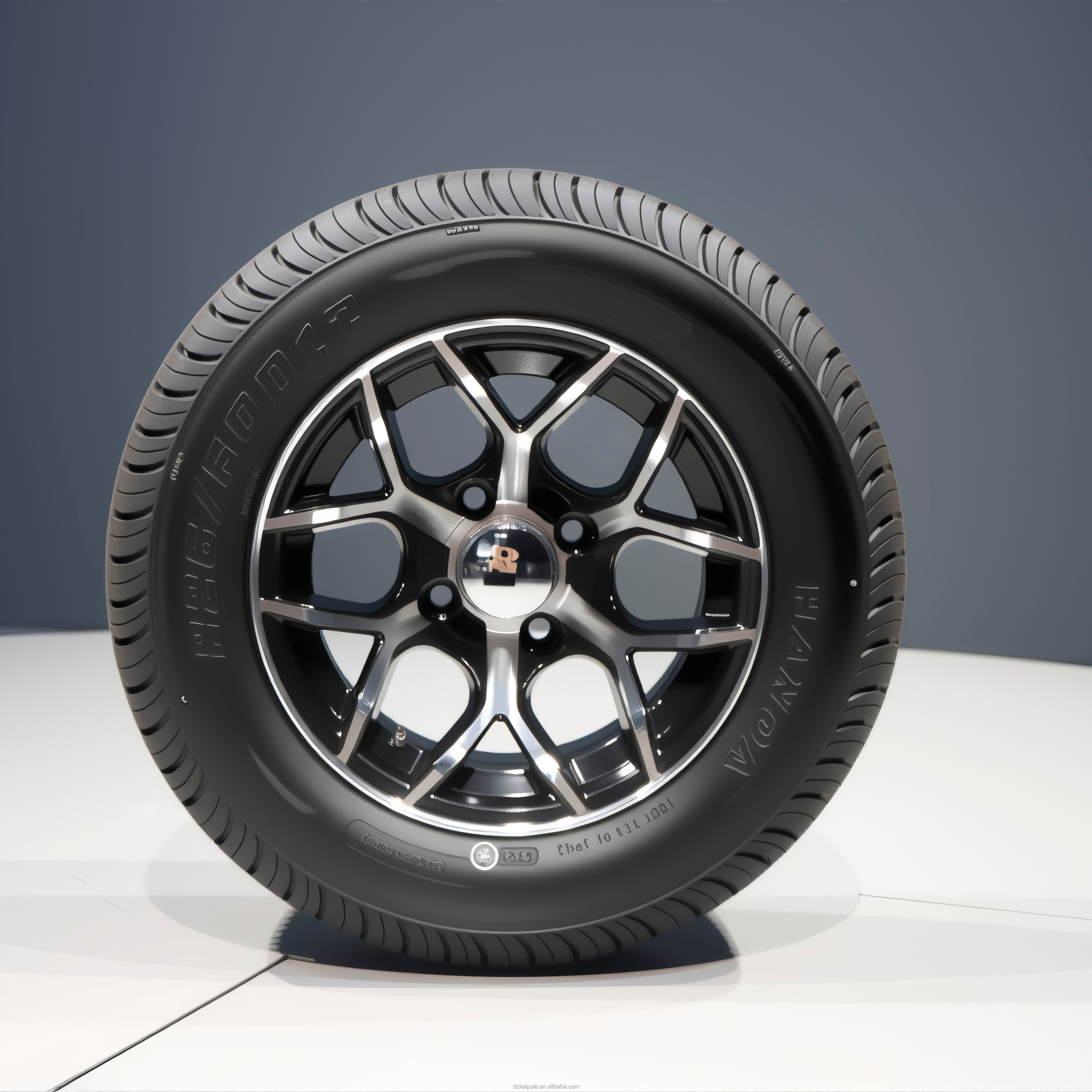Kepler Wholesale Price Golf Cart Universal Accessories 12-Inch Tire with Aluminum Alloy Wheel Rim