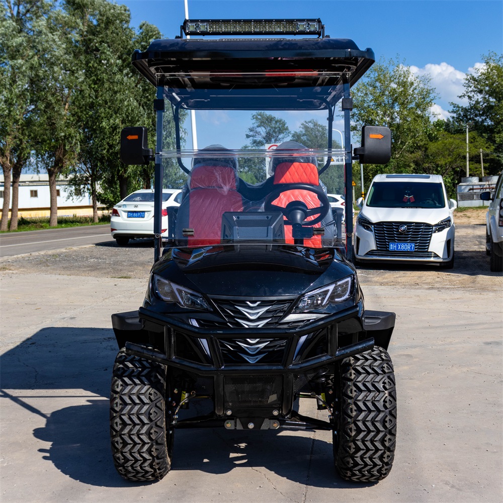80-100km Driving Speed Electric Lifted Golf Cart off Road Buggy with 2 Seater Golf Cart Lithium Battery