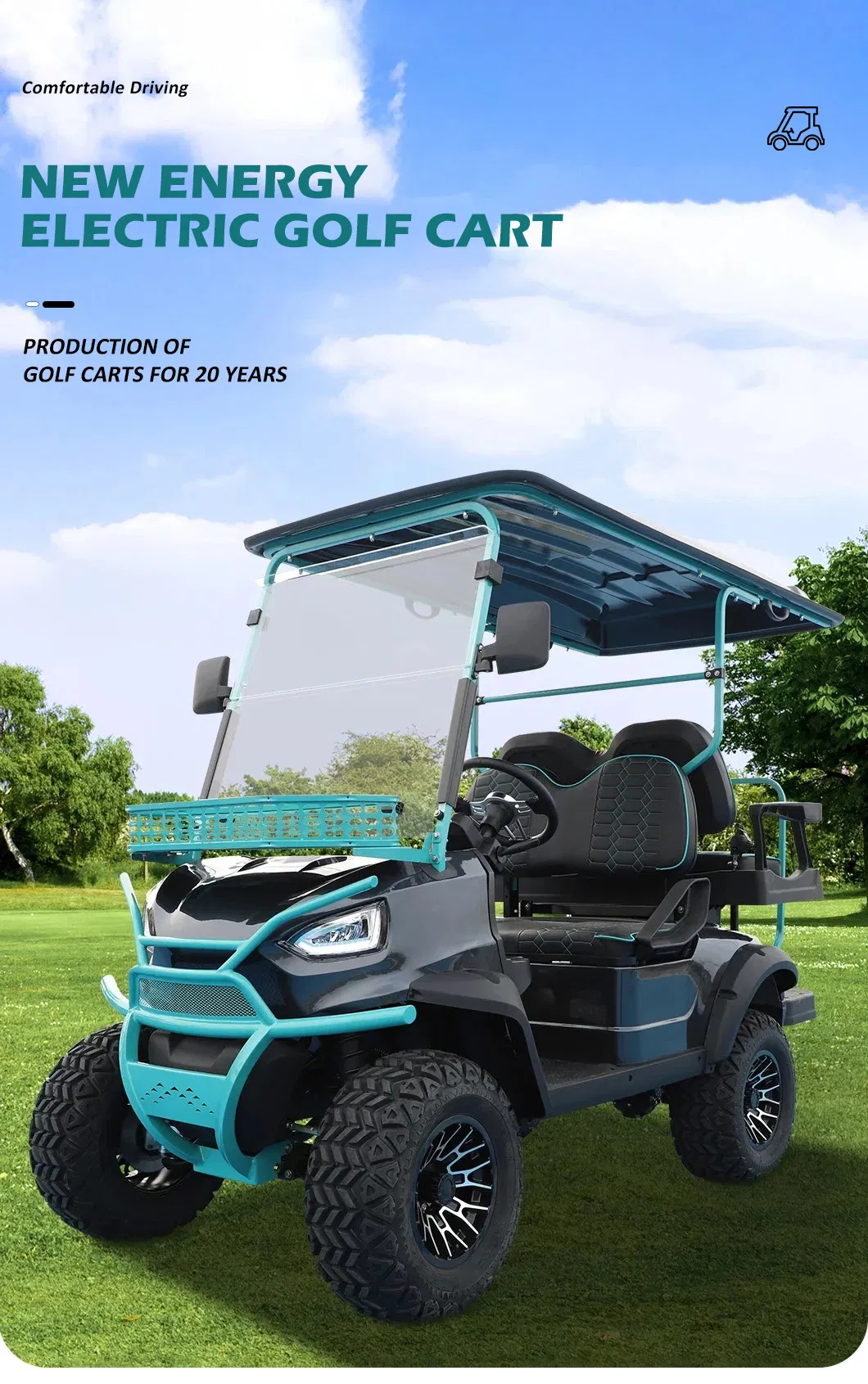 Electric Golf Cart View 1